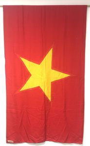 North Vietnamese Army Double Sided Banner Printed Star