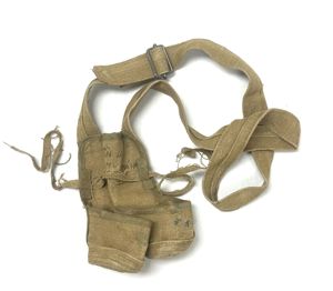 North Vietnamese Army Two Cell Short Handle Grenade Pouch Named …