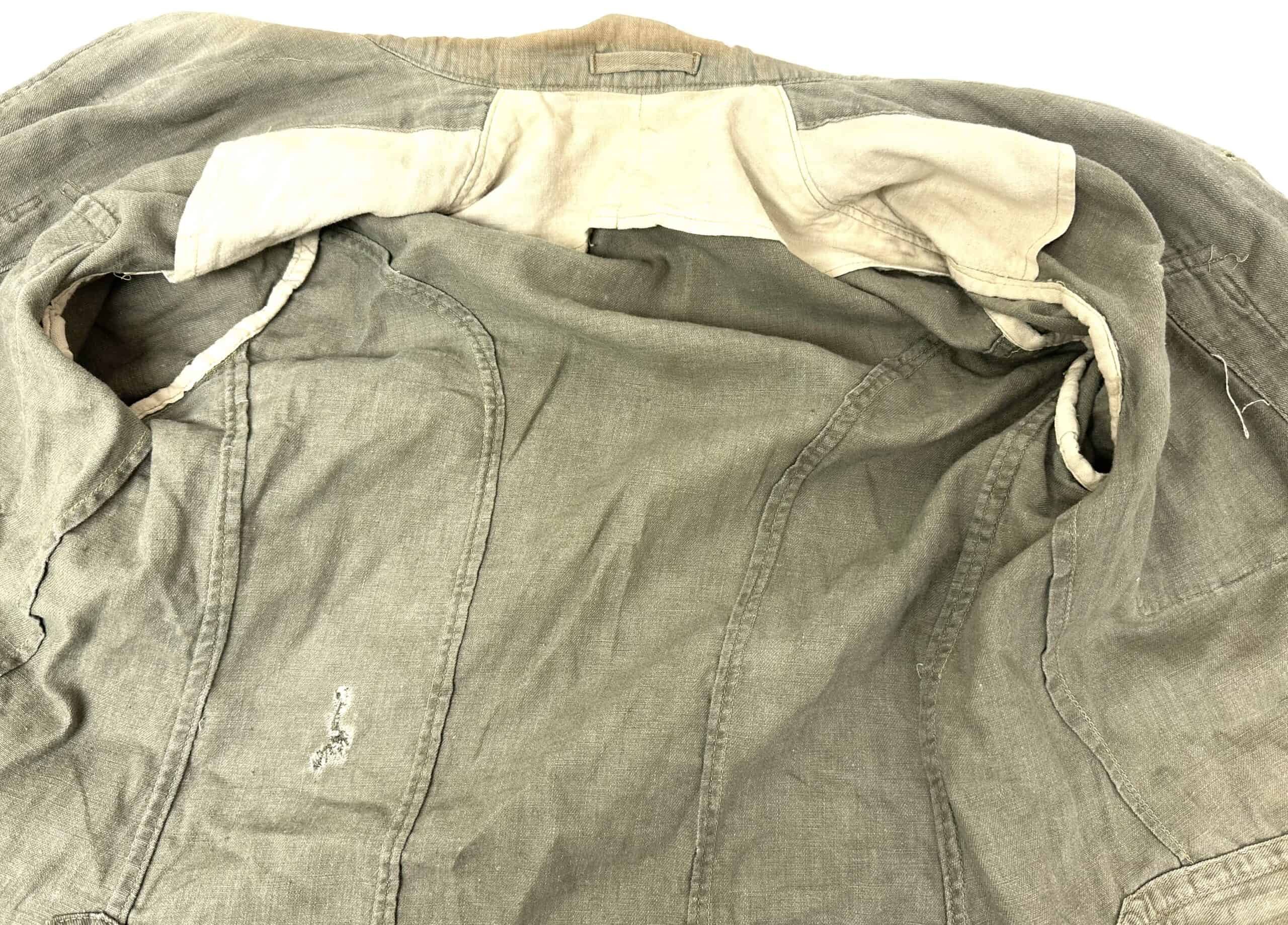 WW2 Japanese Naval Landing Force Tunic 1944 Named Seaman 3rd Class — image 8