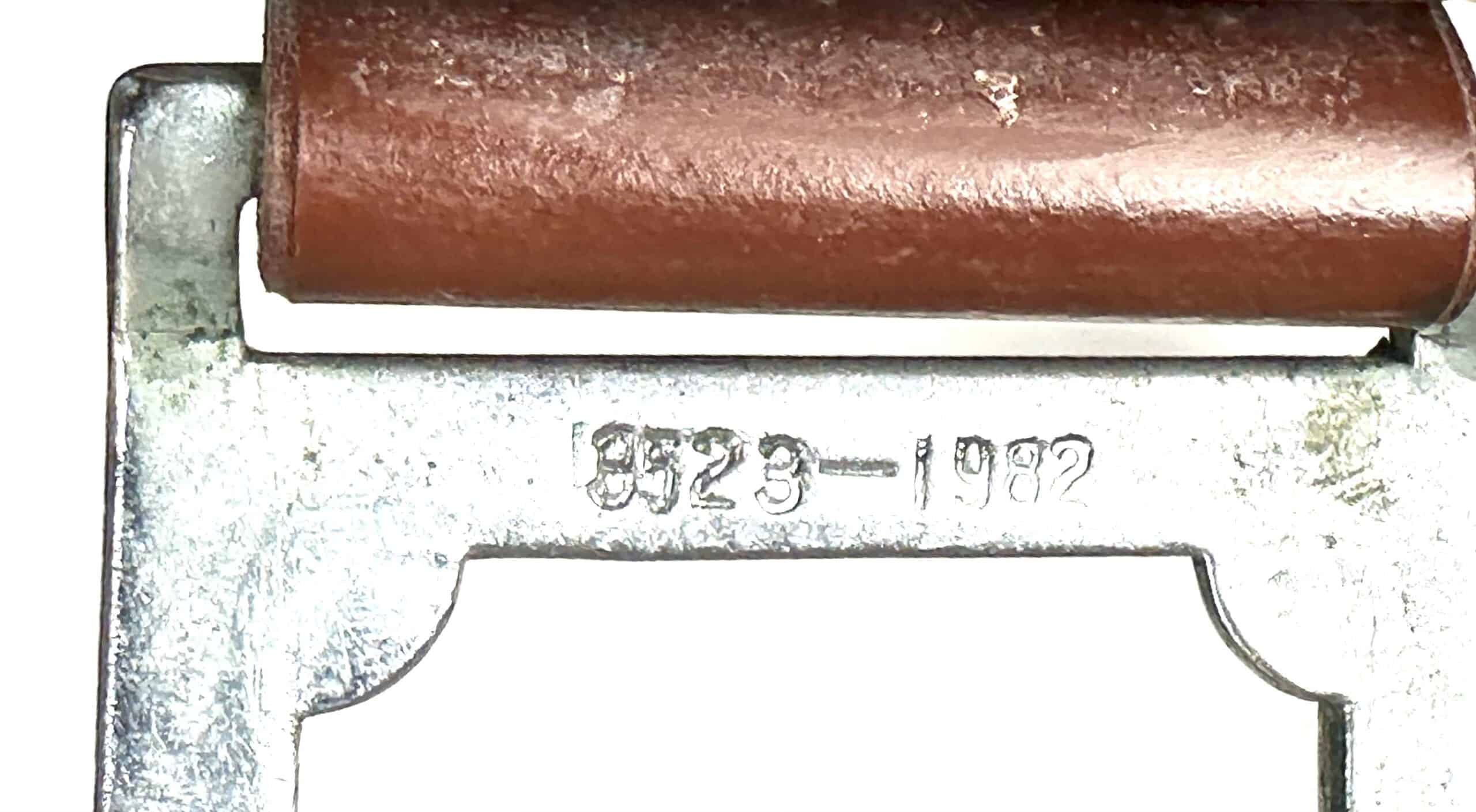 Chinese PLA 1982 Dated & Named Pistol Belt — image 3