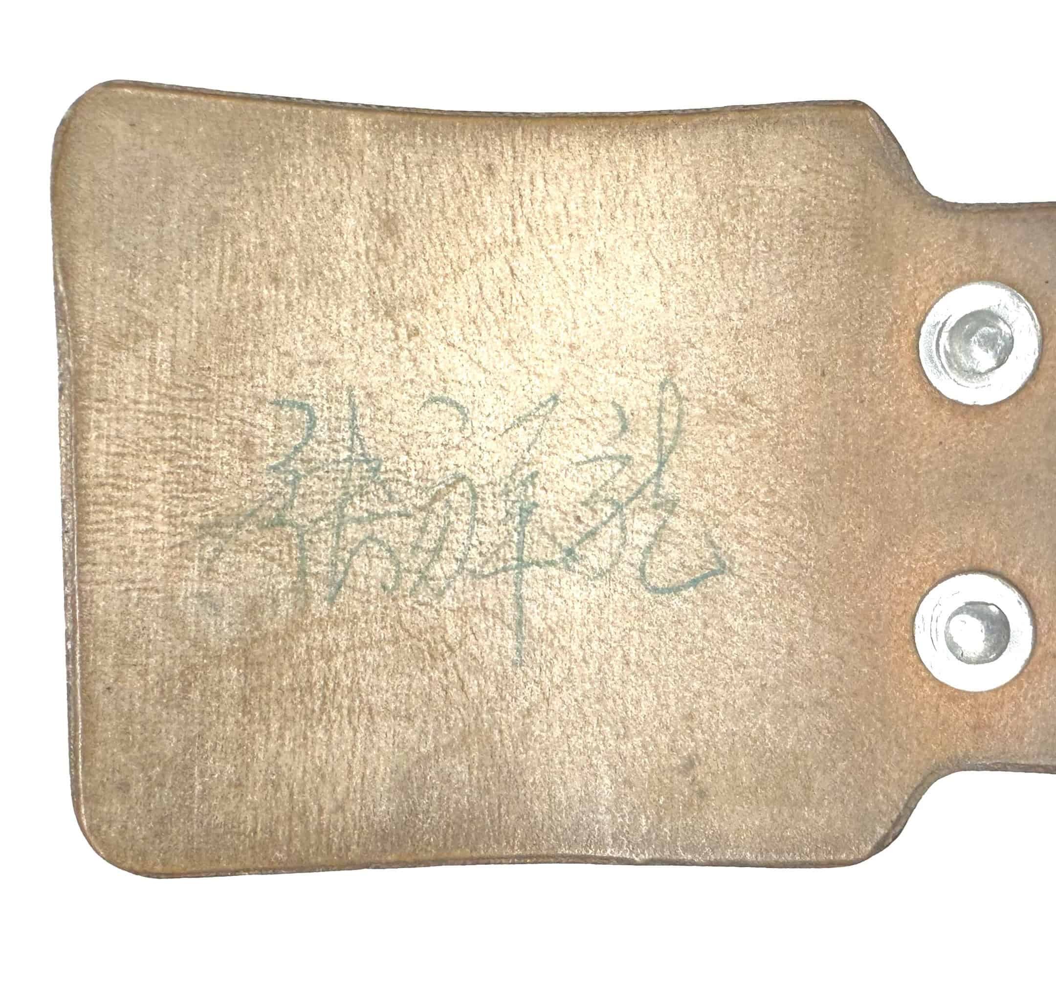 Chinese PLA 1982 Dated & Named Pistol Belt — image 4