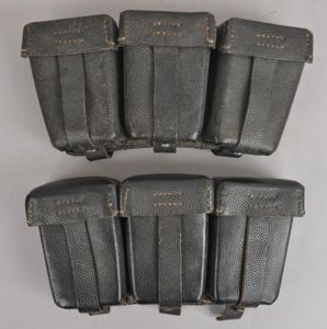 WW2 German K98 Cartridge Pouches 1942
