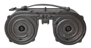 WW2 German MG15 Saddle Drum Magazine