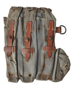 WW2 German Blue MP40 Magazine Pouch 1943