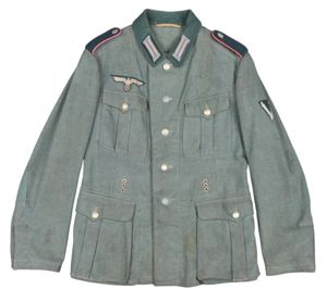 WW2 German M35 Panzer Tunic - Regt Marked To 8KP,II/PZ …