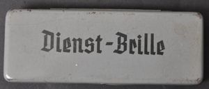 WW2 German 'Dienst-Brille' ( Service Spectacles ) Tin