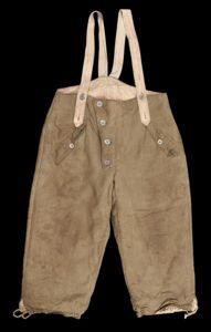 WW2 German Grey Reversible To White Padded Winter Trousers