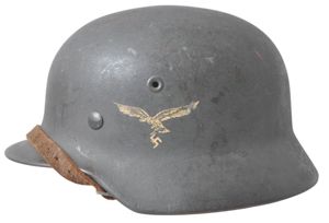 WW2 German M40 Single Decal Luftwaffe Helmet