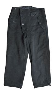 WW2 German Padded Winter trousers ( Dyed Black )