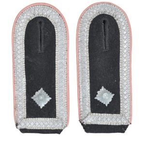 WW2 German Panzer Troops SS Oberscharfuhrer Shoulder Boards