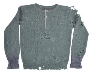 WW2 German Button Neck Sweater