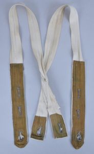 WW2 German Camouflage Winter Trousers Suspenders