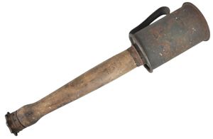 WW1 German ' Bring Back' Stick Grenade 1916
