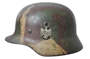 WW2 German Camouflage M35 Single Decal Helmet Named To A …
