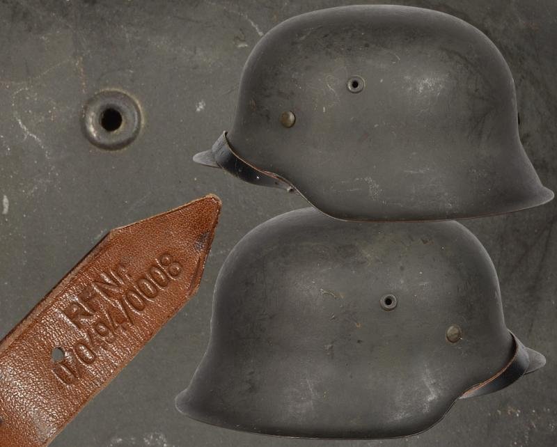 WW2 German M42 Combat Helmet — image 14