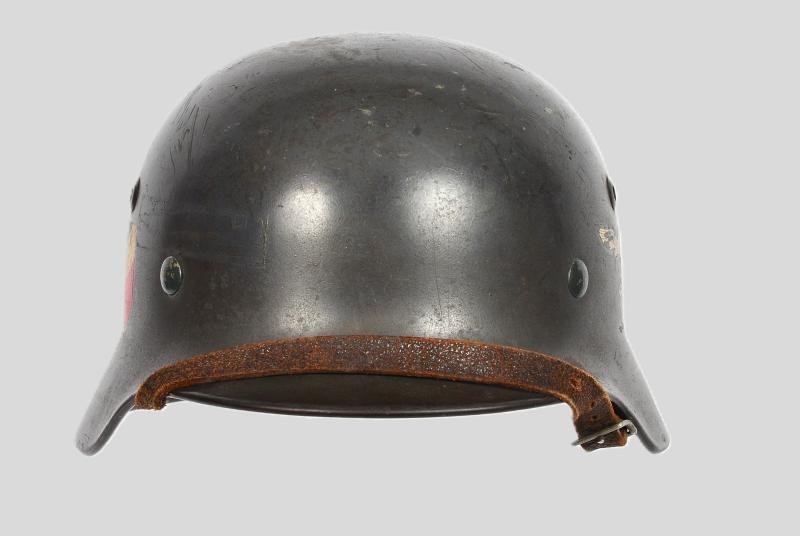 WW2 German Luftwaffe M35 Double Decal Helmet — image 6