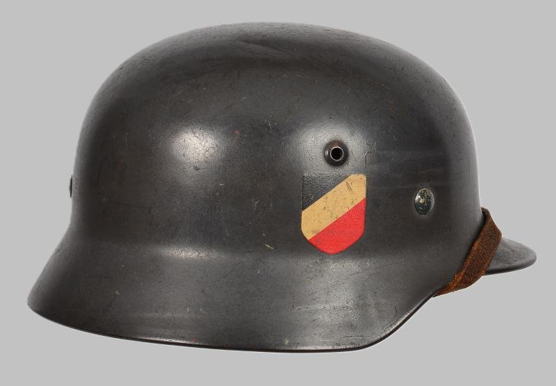 WW2 German Luftwaffe M35 Double Decal Helmet — image 9