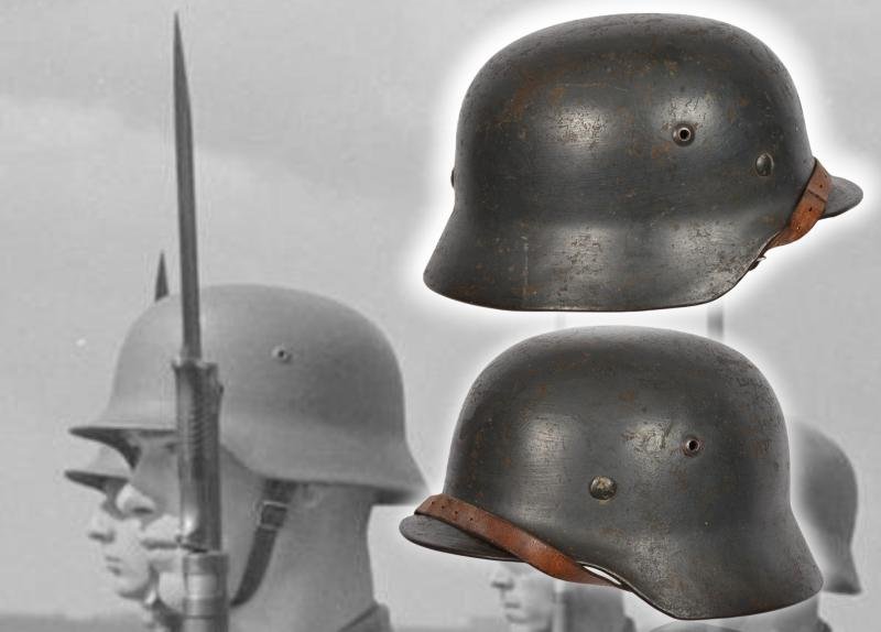 WW2 German Luftwaffe M35 Helmet — image 18