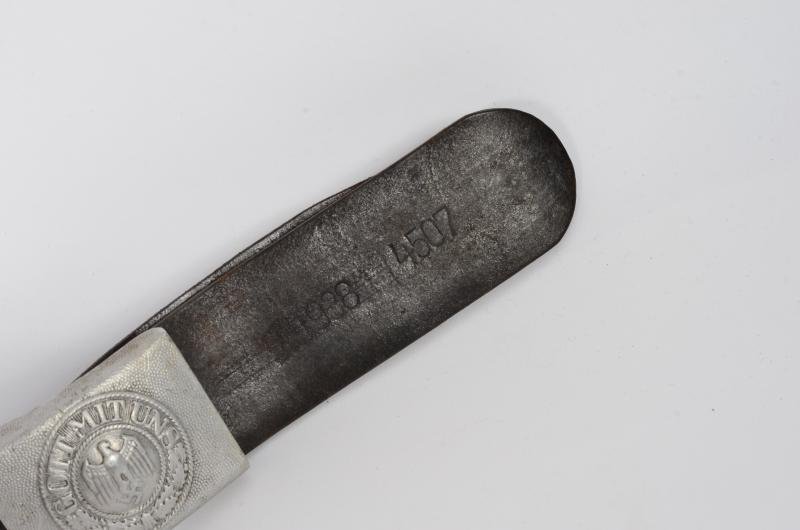 WW2 German Army Belt & Buckle With Unit Markings 1938 — image 10