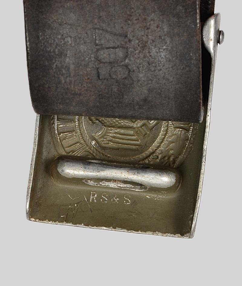 WW2 German Army Belt & Buckle With Unit Markings 1938 — image 11