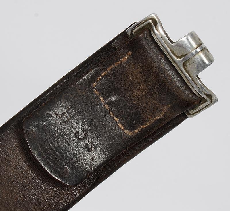 WW2 German Army Belt & Buckle With Unit Markings 1938 — image 4