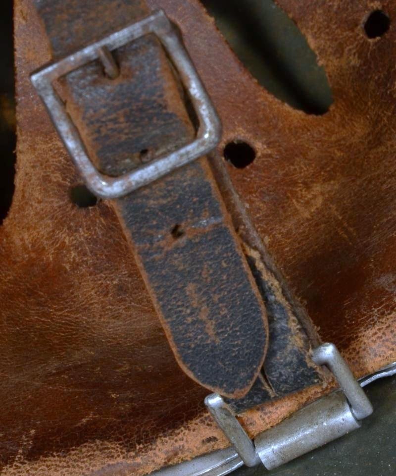 WW2 German M35 Army Double Decal Combat Helmet - Hauptmann Named — image 12