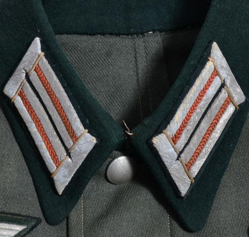 WW2 German Artillery Officers M36 field Tunic . — image 3