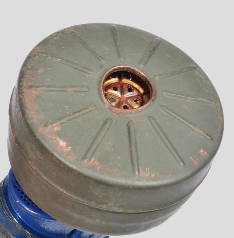 WW2 German Named Gas Mask & Canister With Original Straps — image 3