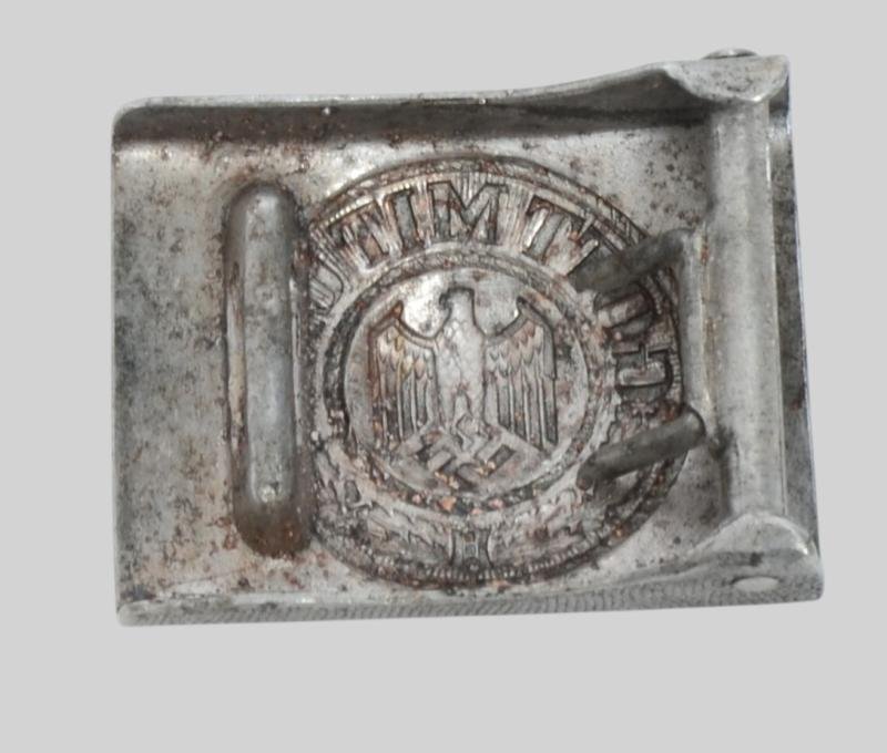 WW2 German 1937 Marked Early Army Waist Belt set . — image 6