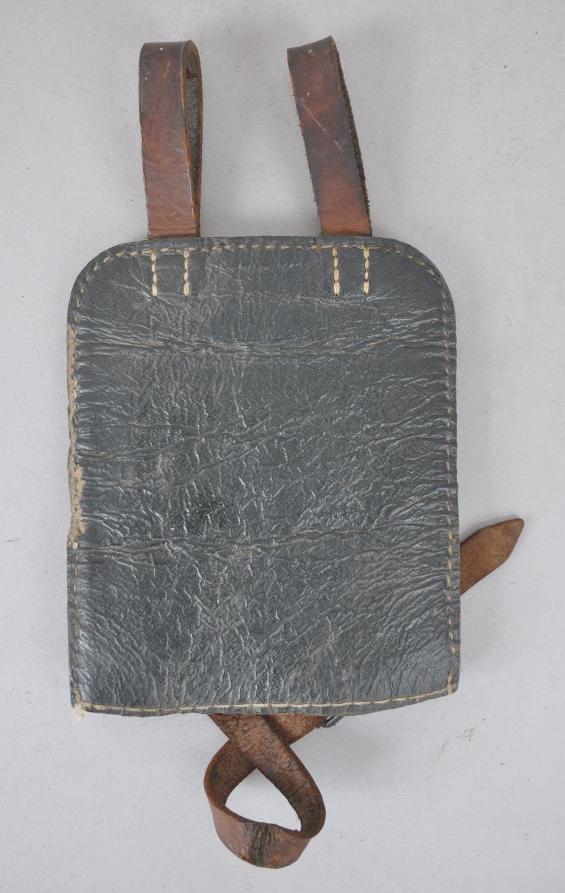 WW2 German Straight Entrenching Tool Cover In Prestoff — image 2