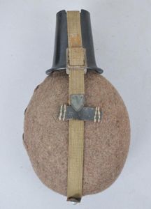 WW2 German Web Strapped Waterbottle 1942