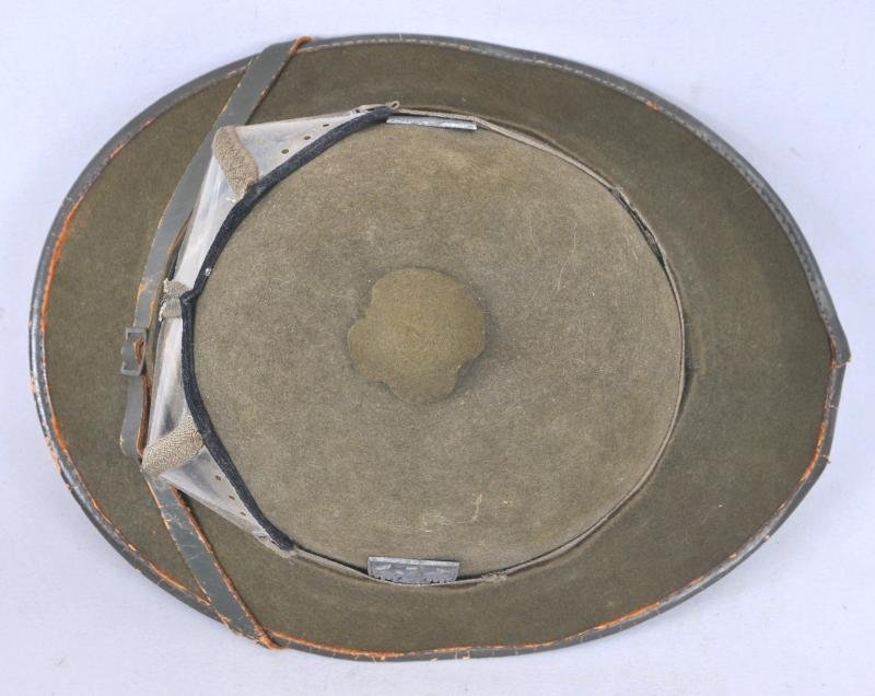 WW2 German Pith Helmet With Goggles — image 7