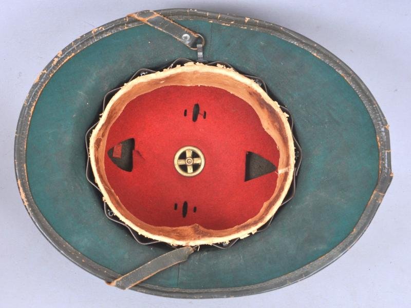 WW2 German Pith Helmet With Goggles — image 8