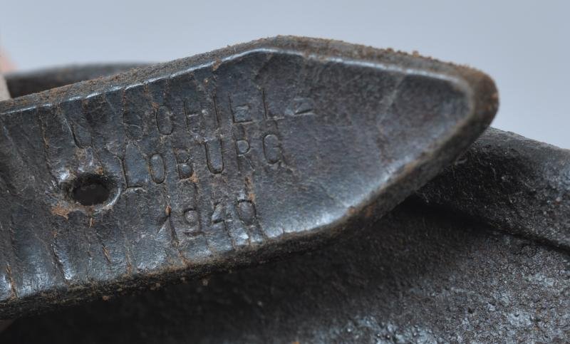 WW2 German M40 Luftwaffe Camouflage Helmet — image 11