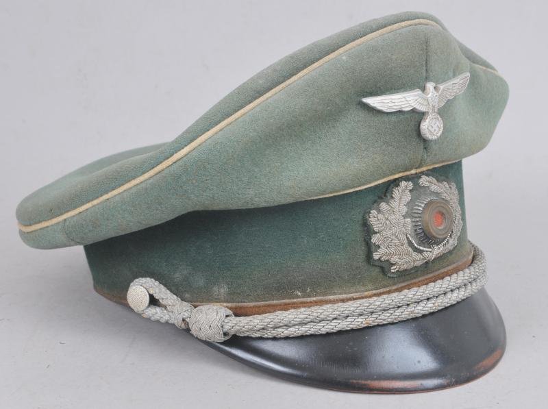 WW2 German Infantry Officers Peaked Cap — image 2