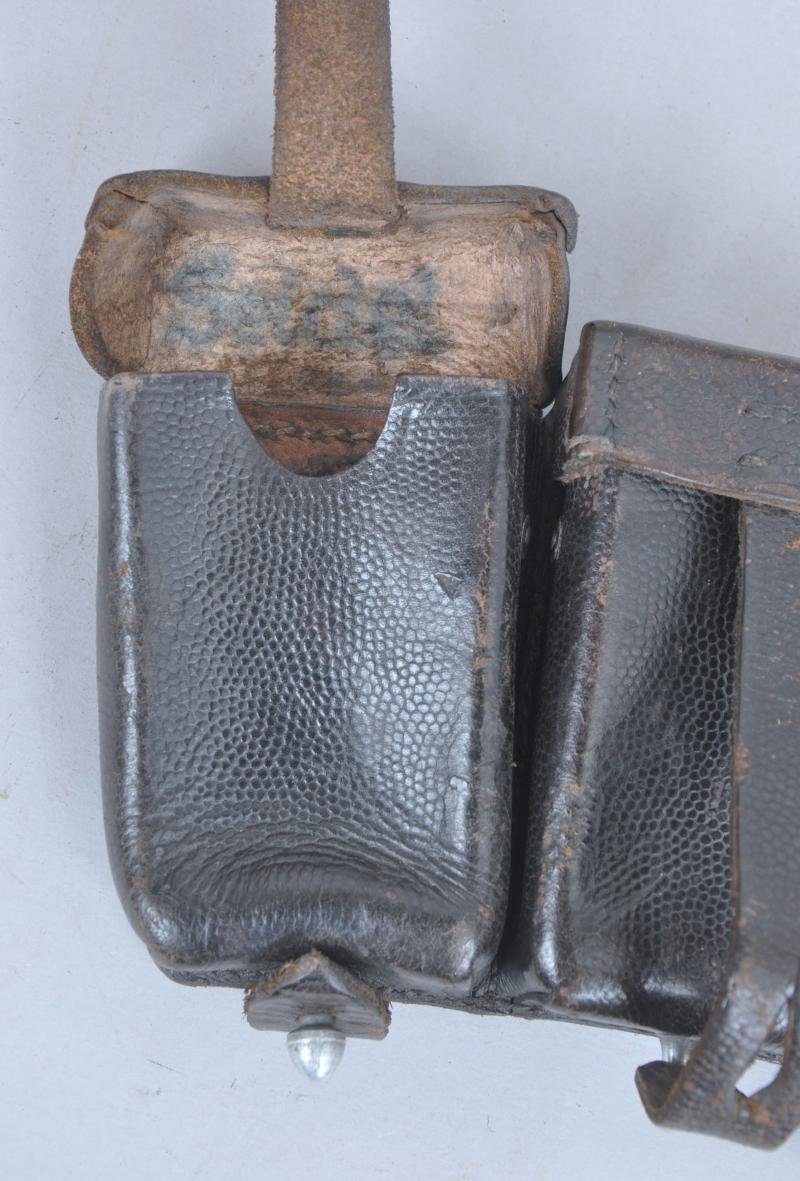WW2 German Luftwaffe LBA Marked K98 Cartridge Pouch 1938 — image 3