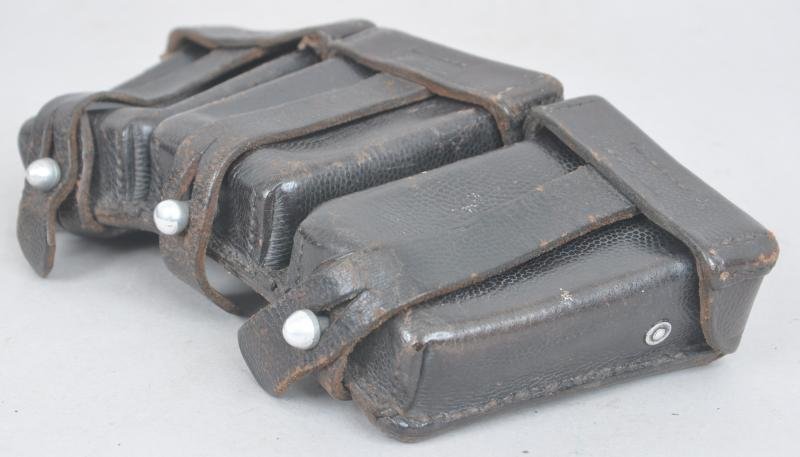 WW2 German Luftwaffe LBA Marked K98 Cartridge Pouch 1938 — image 6