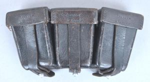 WW2 German Luftwaffe LBA Marked K98 Cartridge Pouch 1938