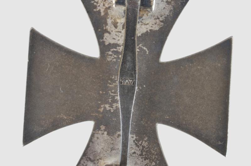 WW2 German Iron Cross First Class - Carl Wild Of Hamburg — image 3