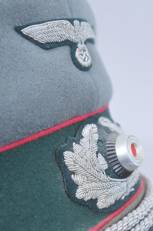 WW2 German General Staff Officers Peaked Cap — image 12