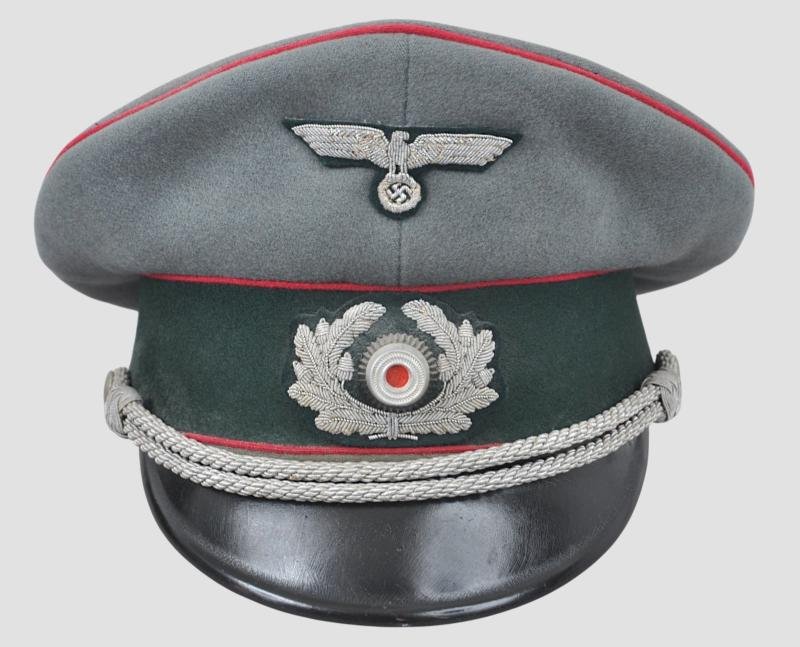 WW2 German General Staff Officers Peaked Cap — image 2