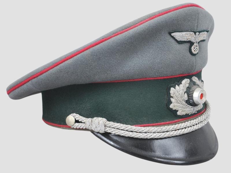 WW2 German General Staff Officers Peaked Cap — image 3