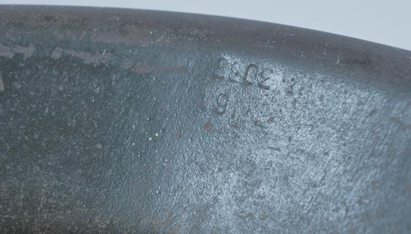 WW2 German Army M42 Single Decal Combat Helmet — image 13