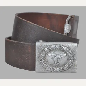 WW2 German 'Drooptail Eagle' LBA & Unit Marked Luftwaffe Belt …