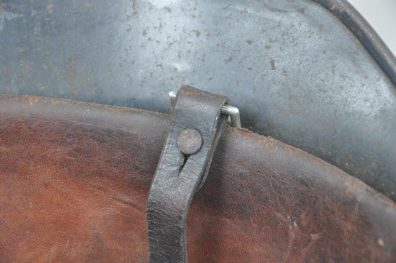 WW2 German Luftwaffe Double Decal M35 Combat Helmet With Luft.Signals Unit Markings — image 11