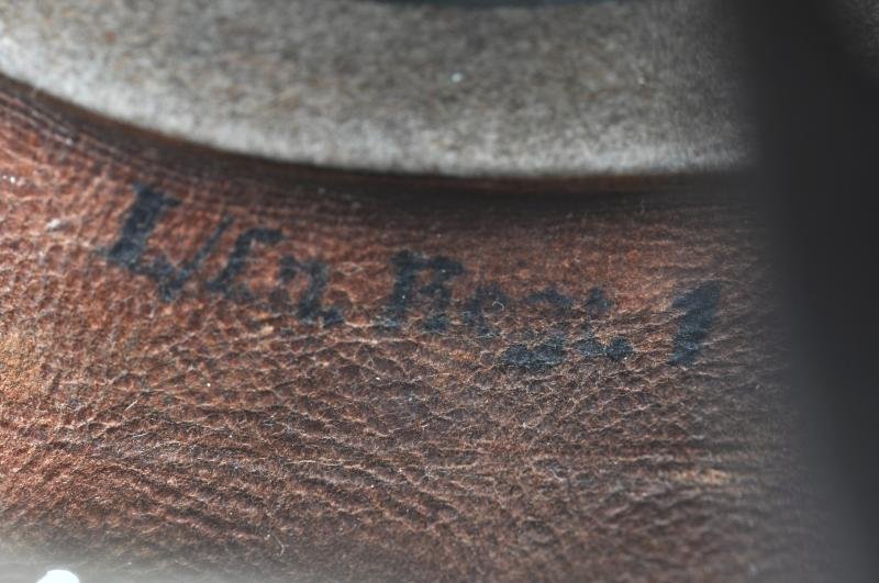 WW2 German Luftwaffe Double Decal M35 Combat Helmet With Luft.Signals Unit Markings — image 8