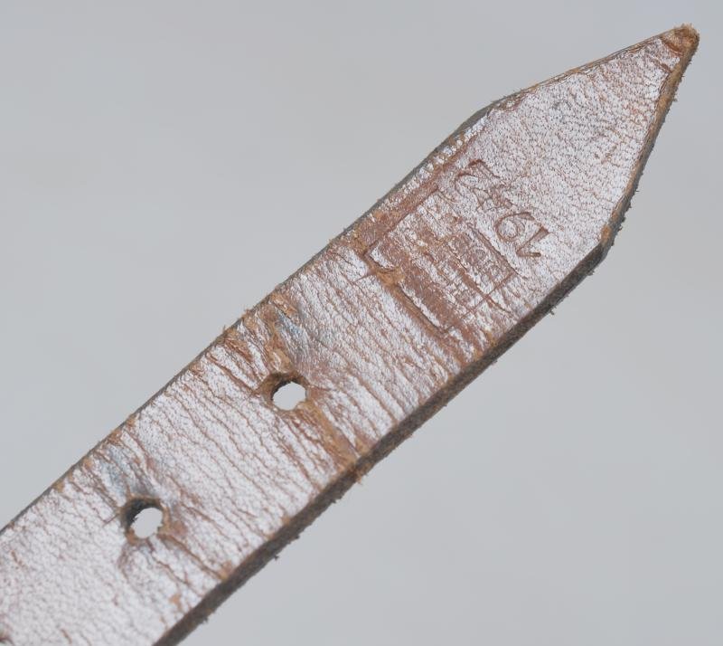 WW2 German Greatcoat/ Equipment Strap 1943 — image 3