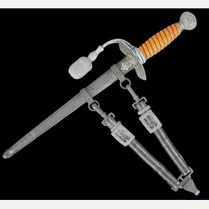 WW2 German Luftwaffe Dagger , Hanger & Knot :- Scarce …