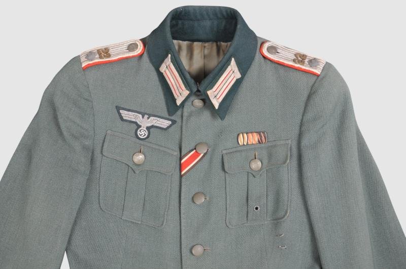 WW2 German Artillery Officers Tunic From The 22nd Artillery Regiment — image 2