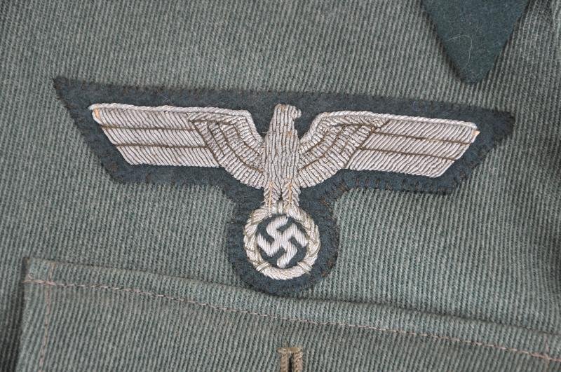 WW2 German Artillery Officers Tunic From The 22nd Artillery Regiment — image 6